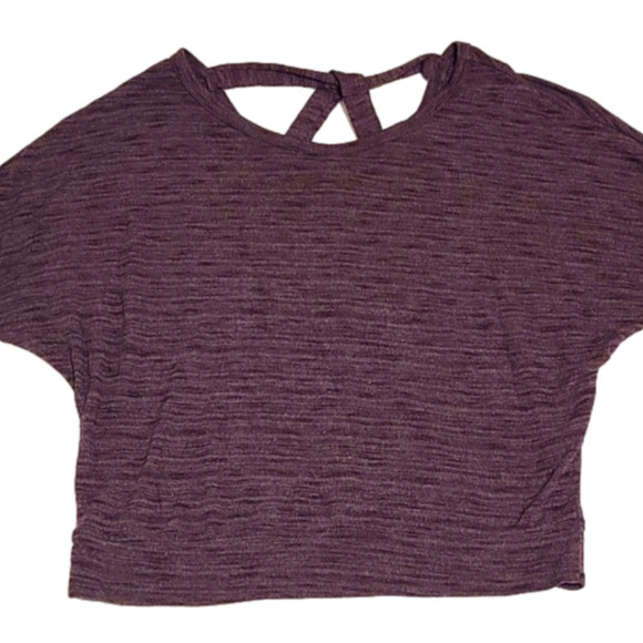 Forever 21 Woman's Crop Top with Oversized Short Sleeves - Picture 1 of 3